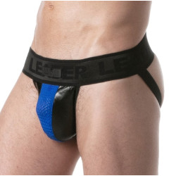 LEADER Jockstrap Brut Noir-Bleu